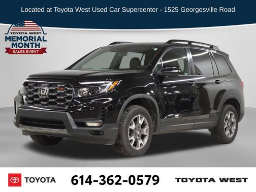 Crystal Black Pearl 2022 Honda Passport AWD TrailSport