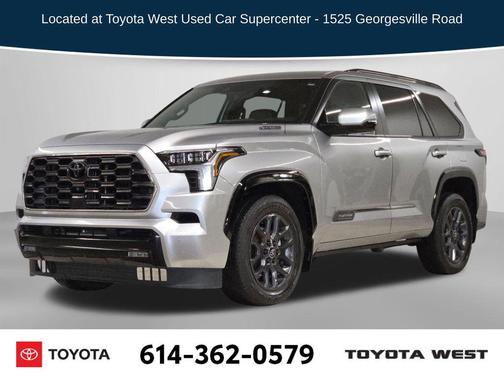 Celestial Silver Metallic 2025 Toyota Sequoia Platinum