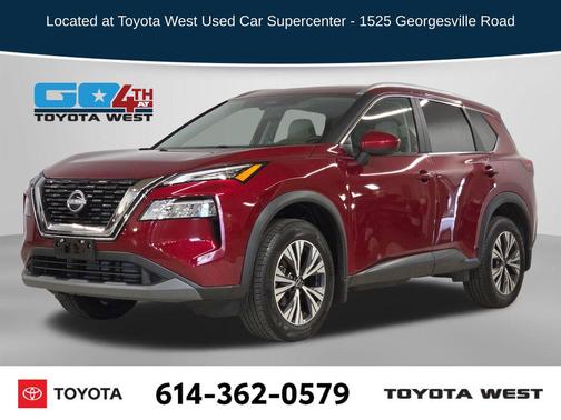 Scarlet Ember Tintcoat 2023 Nissan Rogue SV