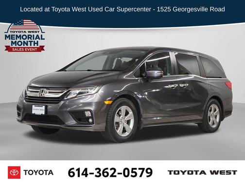 Gray 2019 Honda Odyssey EX-L