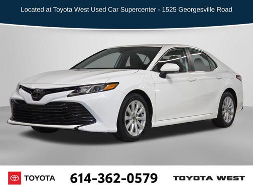 Super White 2020 Toyota Camry LE