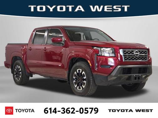 Cardinal Red Tricoat 2022 Nissan Frontier SV