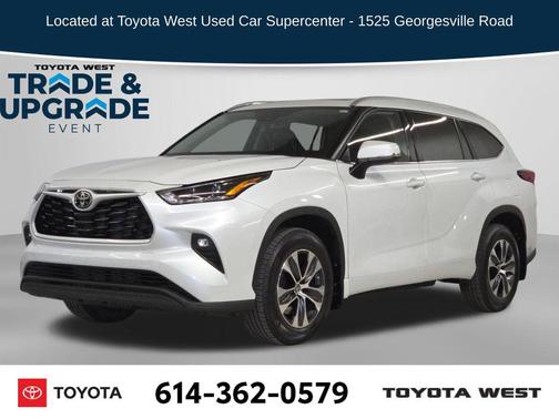 Wind Chill Pearl 2022 Toyota Highlander XLE