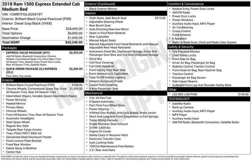 2018 RAM 1500 Express
