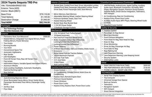 2024 Toyota Sequoia TRD Pro