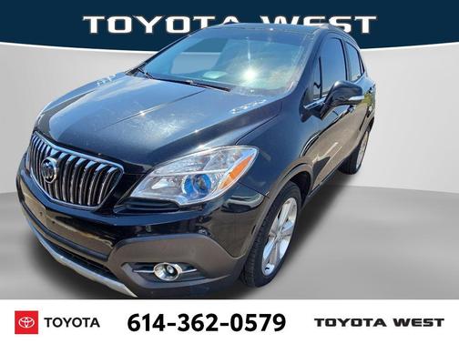 Carbon Black Metallic 2015 Buick Encore Leather