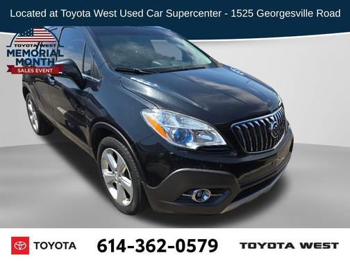 Carbon Black Metallic 2015 Buick Encore Leather