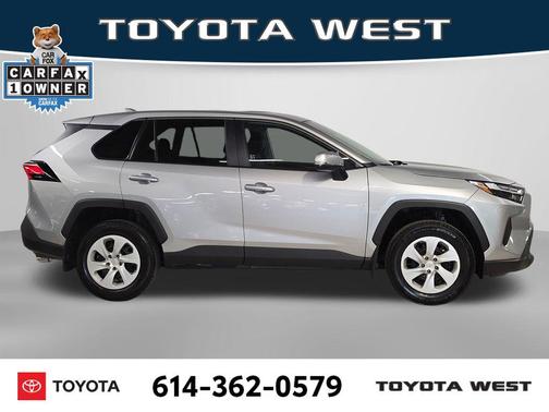 Silver Sky Metallic 2025 Toyota RAV4 LE