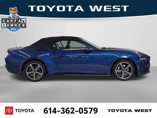 Blue Metallic 2024 Ford Mustang EcoBoost Premium