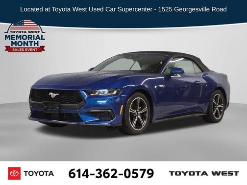 Blue Metallic 2024 Ford Mustang EcoBoost Premium