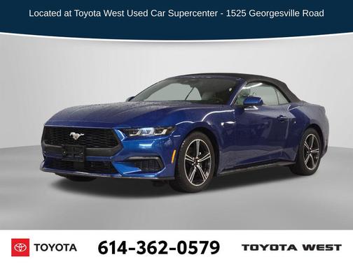 Blue Metallic 2024 Ford Mustang EcoBoost Premium