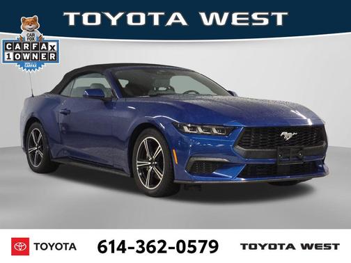 Blue Metallic 2024 Ford Mustang EcoBoost Premium