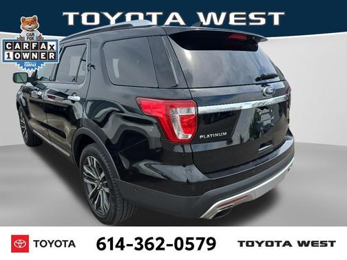 Shadow Black 2017 Ford Explorer Platinum