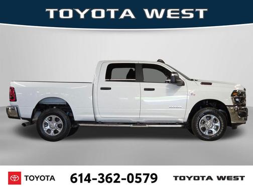 Bright White Clearcoat 2025 RAM 2500 Big Horn Crew Cab 4x4 6'4' Box