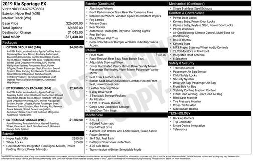 2019 Kia Sportage EX