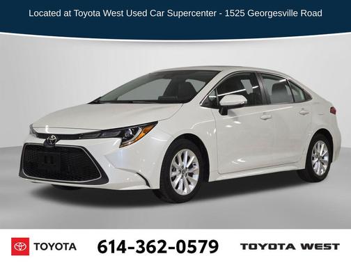Blizzard Pearl 2020 Toyota Corolla XLE