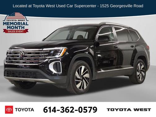 Deep Black Pearl 2025 Volkswagen Atlas 2.0T SEL