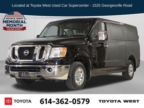 Super Black 2016 Nissan NV Passenger NV3500 HD SL V8