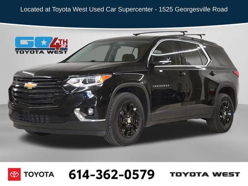 Mosaic Black Metallic 2020 Chevrolet Traverse LT Cloth