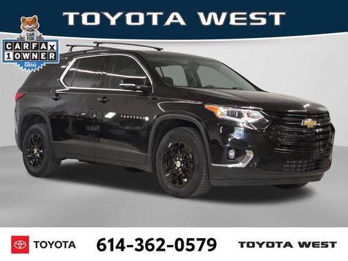Mosaic Black Metallic 2020 Chevrolet Traverse LT Cloth