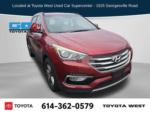 Serrano Red 2017 Hyundai Santa Fe Sport 2.4L