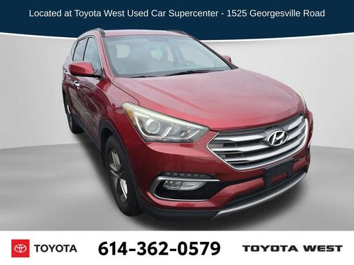 Serrano Red 2017 Hyundai Santa Fe Sport 2.4L