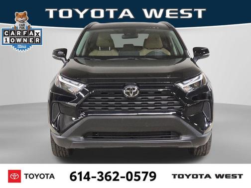 Midnight Black Metallic 2025 Toyota RAV4 Hybrid LE