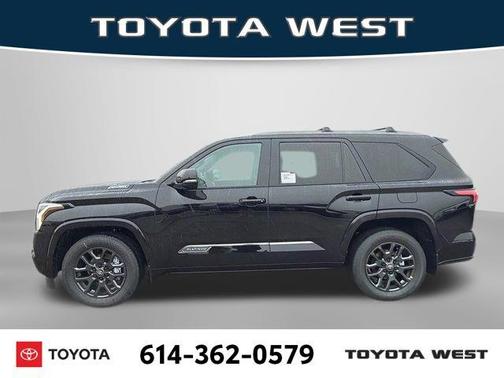 Midnight Black Metallic 2026 Toyota Sequoia SR5