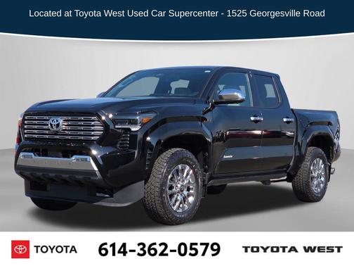 Black 2025 Toyota Tacoma Limited