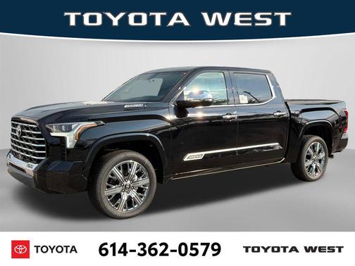 Midnight Black Metallic 2026 Toyota Tundra Hybrid Capstone