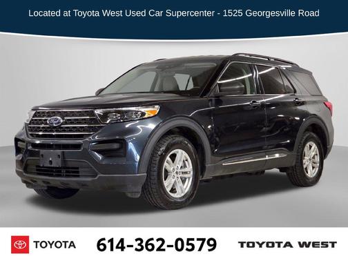 Stone Blue Metallic 2022 Ford Explorer XLT