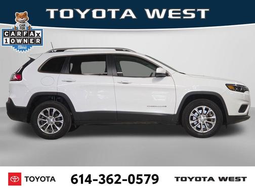 Bright White Clearcoat 2021 Jeep Cherokee Latitude Lux
