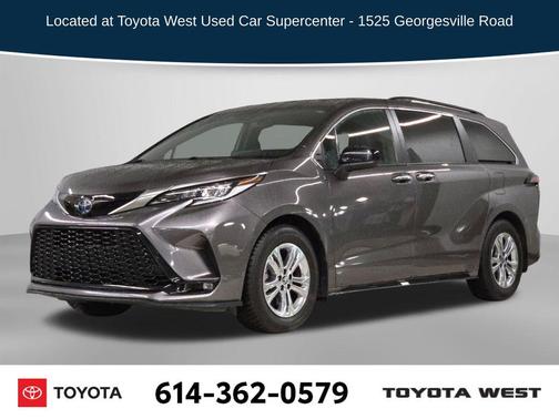 Predawn Gray Mica 2022 Toyota Sienna XSE 7 Passenger