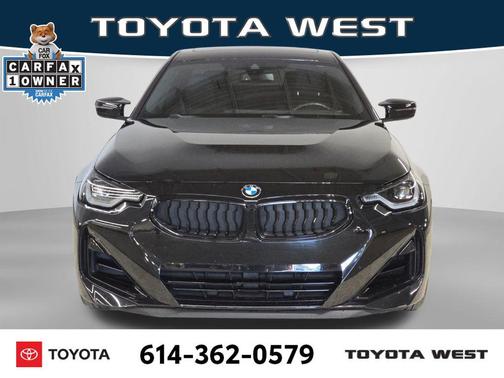 Black Sapphire Metallic 2023 BMW M240 i xDrive