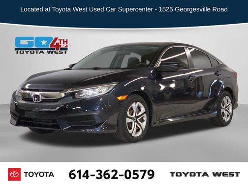 Modern Steel Metallic 2018 Honda Civic LX