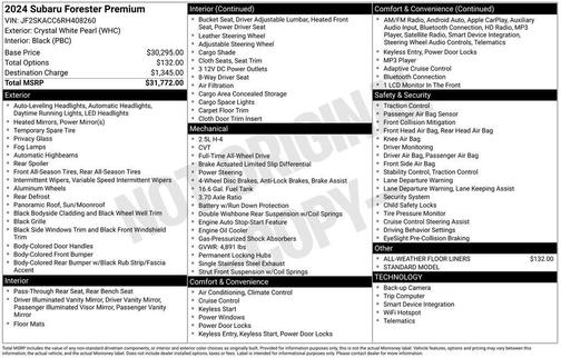 2024 Subaru Forester Premium