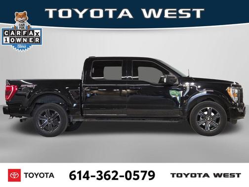 Agate Black Metallic 2021 Ford F-150 XLT
