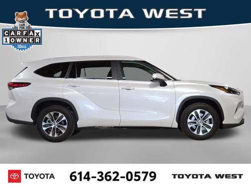 Wind Chill Pearl 2023 Toyota Highlander XLE