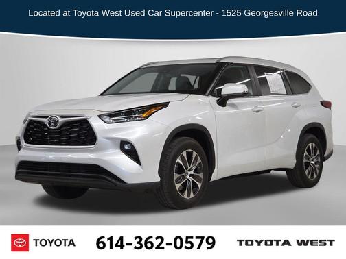 Wind Chill Pearl 2023 Toyota Highlander XLE