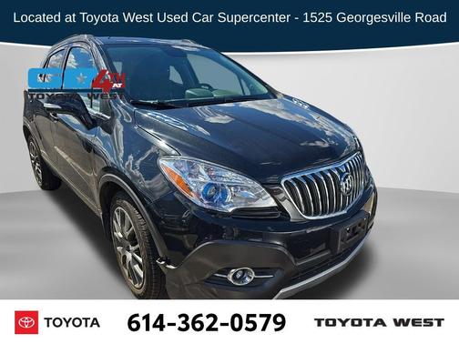 Carbon Black Metallic 2016 Buick Encore Sport Touring
