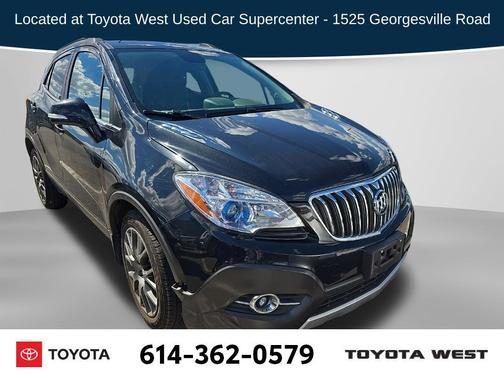 Carbon Black Metallic 2016 Buick Encore Sport Touring