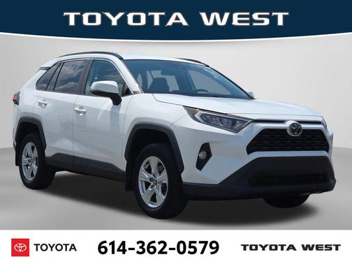 Super White 2020 Toyota RAV4 XLE