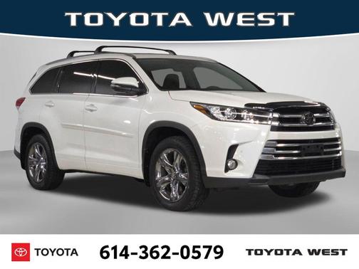 Blizzard Pearl 2017 Toyota Highlander Limited Platinum