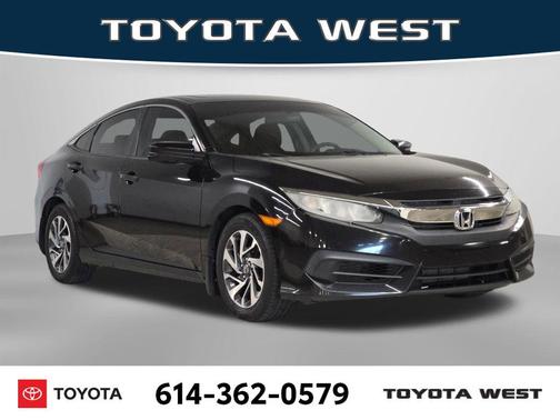 Crystal Black Pearl 2016 Honda Civic EX