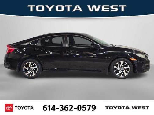 Crystal Black Pearl 2016 Honda Civic EX