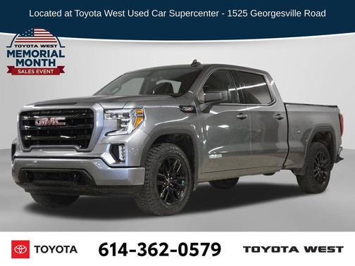 Satin Steel Metallic 2021 GMC Sierra 1500 Elevation