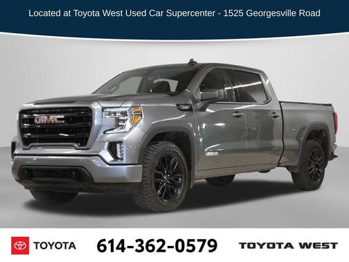 Satin Steel Metallic 2021 GMC Sierra 1500 Elevation