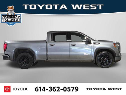 Satin Steel Metallic 2021 GMC Sierra 1500 Elevation