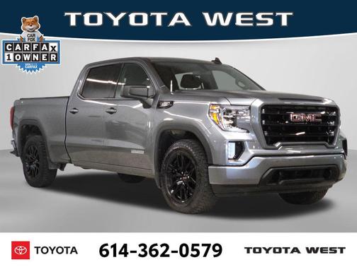 Satin Steel Metallic 2021 GMC Sierra 1500 Elevation