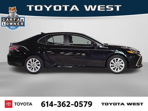 Midnight Black Metallic 2023 Toyota Camry LE
